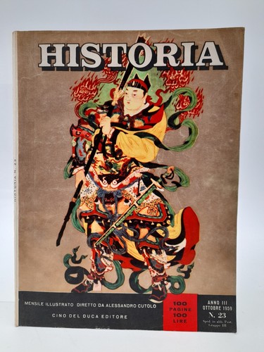 Historia n.23 anno 1959 in copertina Il Genio benefico Yan-Tien - Cuore di Roma - 第 1/3 張圖片