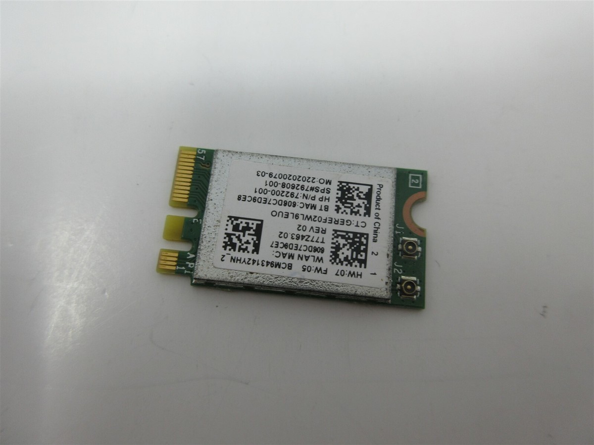 Toshiba Satellite C55-C5381 Genuine Laptop Wireless WiFi Card  BCM943142Y