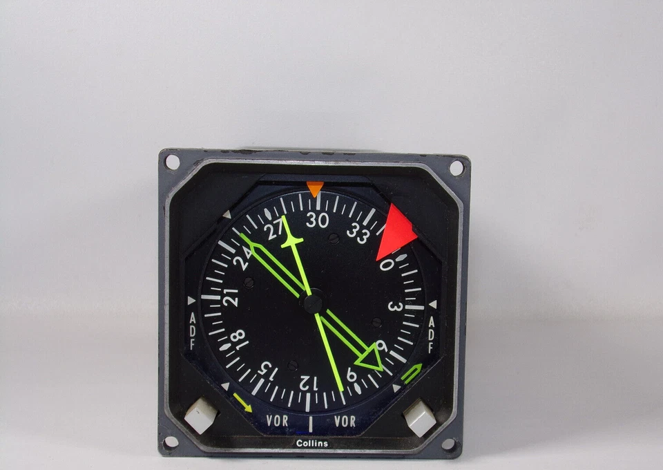 Indicador de radio Mag Rockwell Collins 622-4938-004, RMI-30 Foto 2 de 4