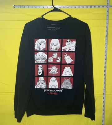Retro Spirited Away Sweater Studio Ghibli BioWorld 2001 Anime Japan Medium