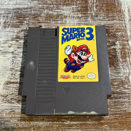 Super Mario Bros 3 (Nintendo NES, 1985) Original Video Game Vtg