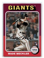 2024 Topps Heritage Wade Meckler RC #179 Giants