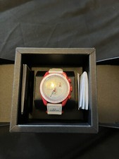 Omega Swatch x Omega Bioceramic  Moonswatch Mission to Mars  -  BRAND NEW