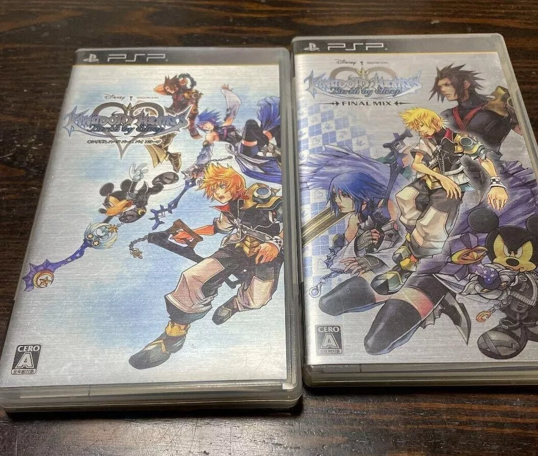 PSP Kingdom Hearts Birth by Sleep & Final Mix set Japanese