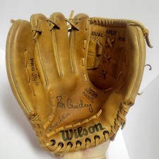 Vtg Wilson Glove Pro Style A2942 Ron Guidry Signature Leather Baseball LHT