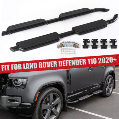 For 2020 2021~2023 Land Rover Defender 110 130 4 Doors Side Steps Running Boards