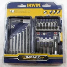 19 Piece Impact Series Drill/Drive Set - IRWIN Tools - 1840316