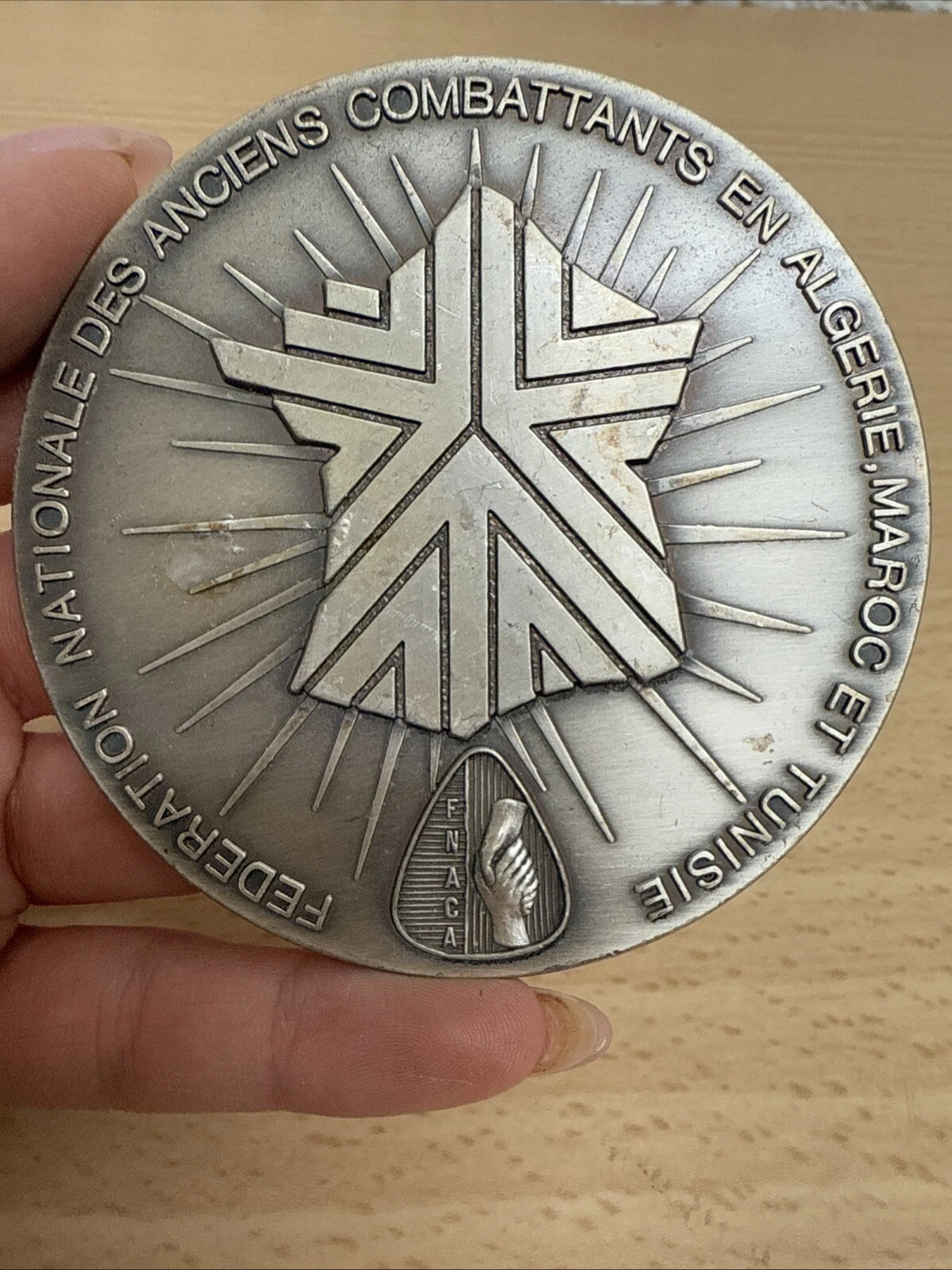 Médaille fédération nationale des anciens combattants Algérie, Maroc et Tunisie