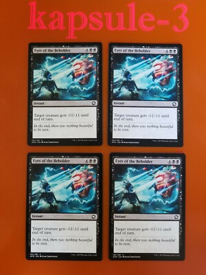 beholder cards mtg Magic the Gathering, Secret Lair: Death Is In The Eyes of the Beholder –  Card Monster Games main image 0