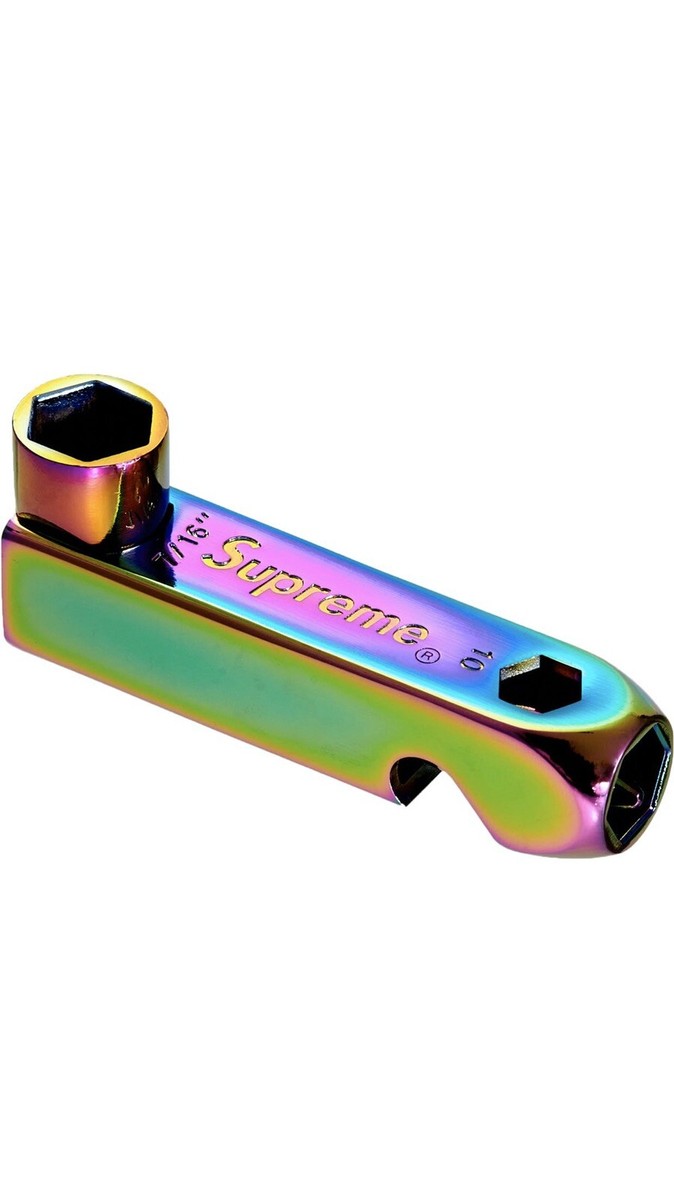 Supreme Pipe Skate Key Iridescent *NEW* | eBay