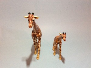 schleich giraffe family