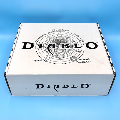 Diablo 1 2 3 4 IV Immortal Official Blizzard **Empty Display Box** No Game