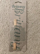 Brittany Birch Double Pointed Needles US Size 1