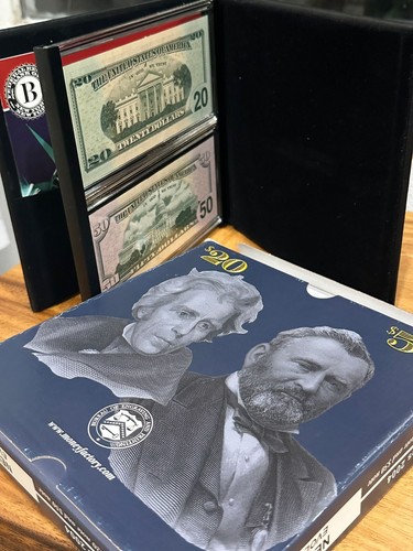 2004 SERIES NEW YORK $20 &$50 EVOLUTIONS SET MATCHING LOW SERIAL NUMBER 00002062 - Picture 3 of 3
