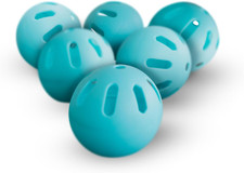 202 Popper Plastic Baseballs, Made of Impact Resistant and Rebounding Material,