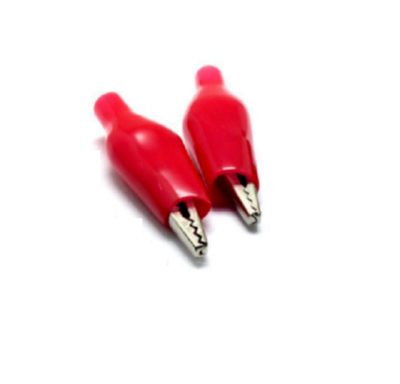 20Pcs Alligator Test Clips With Soft Insulated Boots - Red & Black Electrical Clamps