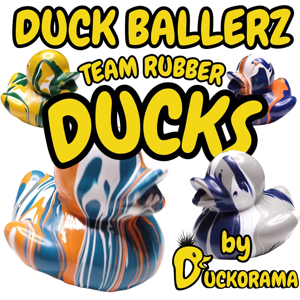 Pato amarillo temático del equipo de la NFL para decoración Jeep y fan coleccionable Foto 4 de 4