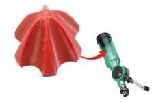 Powder Baffle Deflector Positive Feed for Hornady Inflow Powder Measure (2 5/8")