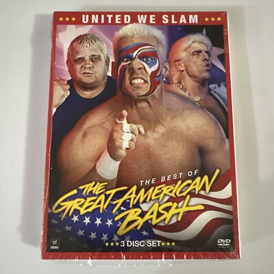 WWE: United We Slam - The Best of Great American Bash (DVD, 2014, 3-Disc Set)