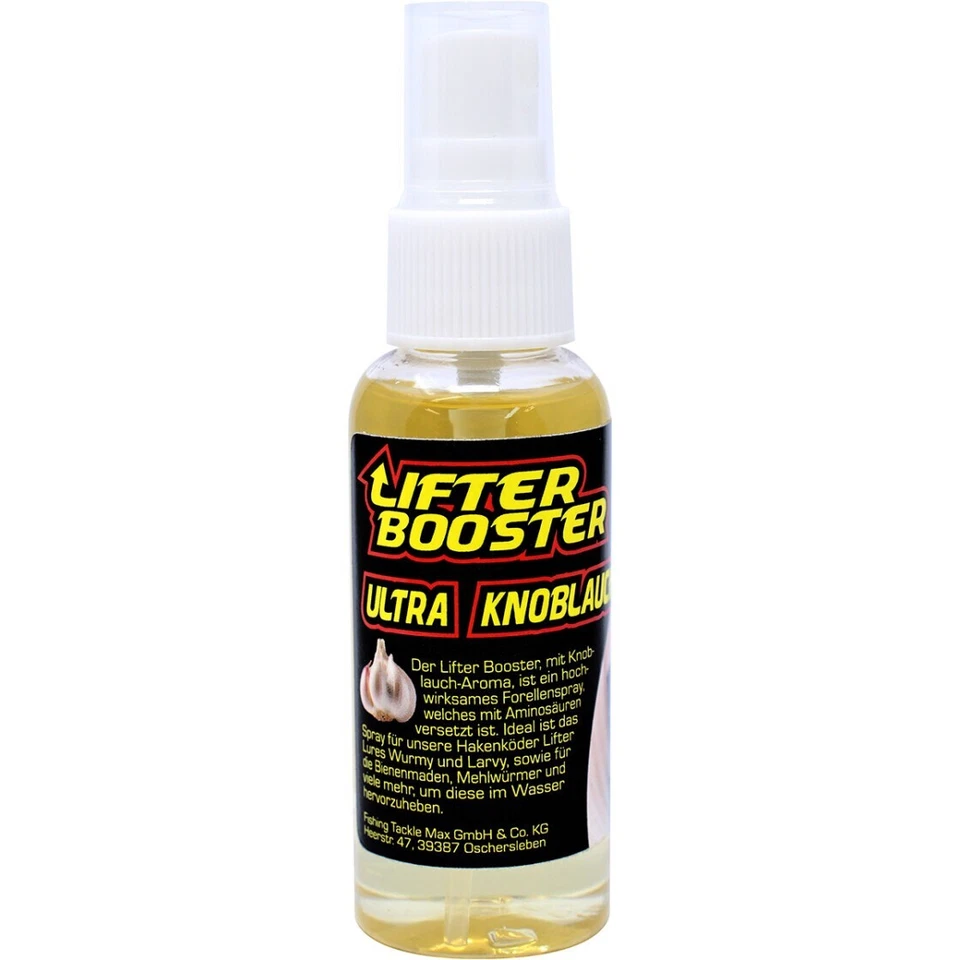 FTM Lifter Booster Ultra Spray 50 ml Forellenlockstoff Aromaspray Lifter Lures - Bild 3 von 4