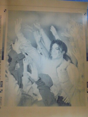 Michael Jackson Performs at Super Bowl XXVII in CA 1993 Press Photo Rare