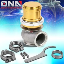 Aluminum External 14-psi 40mm Turbocharger V-band 5 Wastegatespring Gold