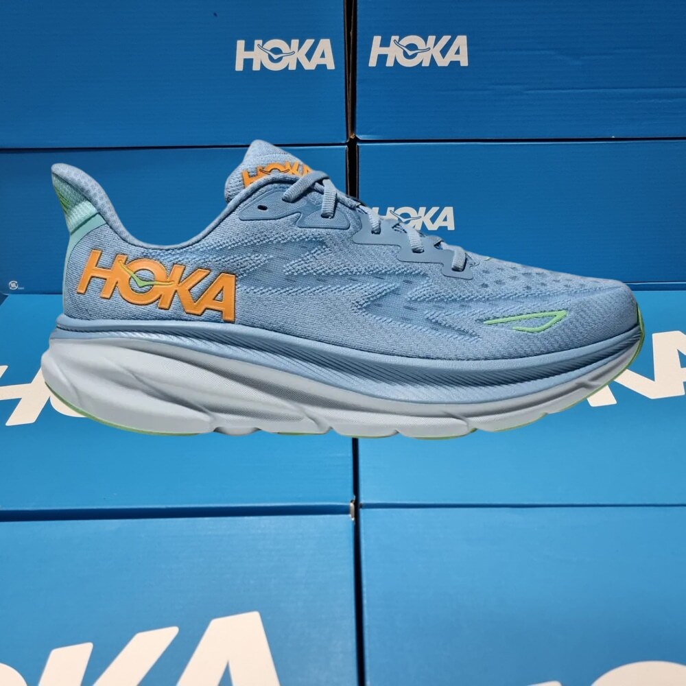NEW Hoka One One Clifton 9 Wide (2E) 1132210/DLL Men's Running