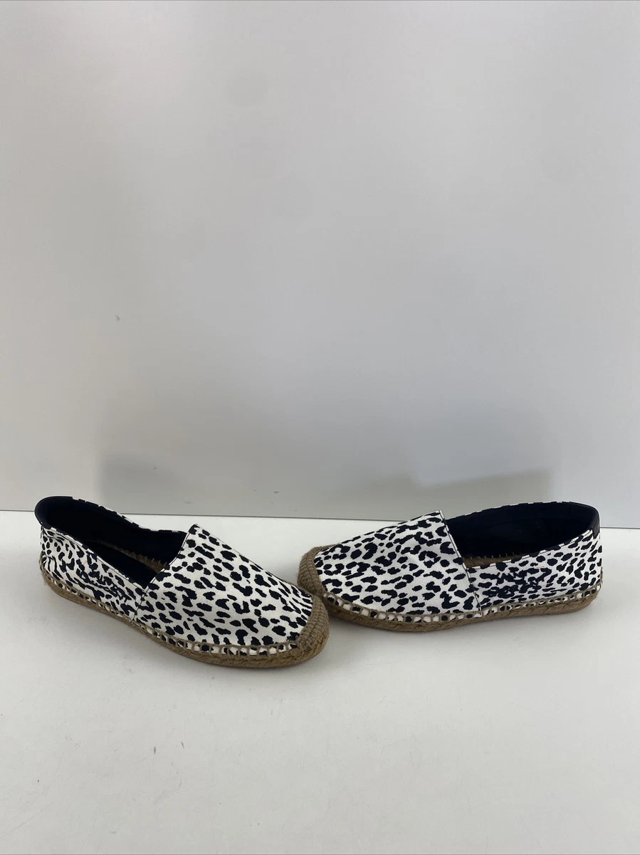 Leopard espadrille best sale flats