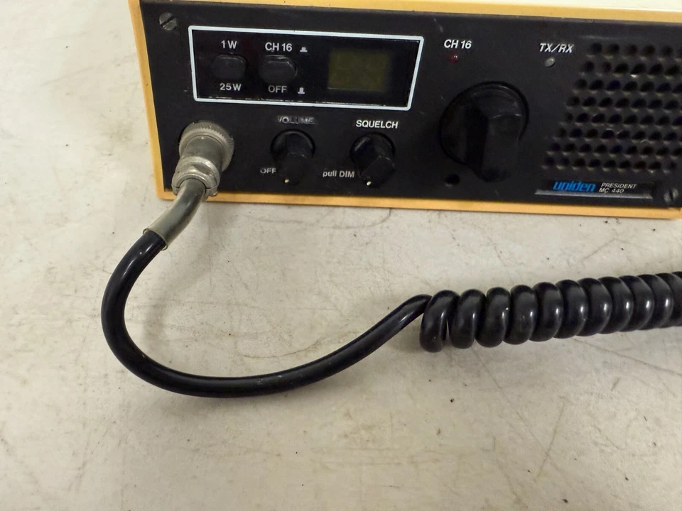 Transceptor marino vintage Uniden MC-450 VHF Foto 4 de 4