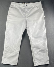 Dickies Painter Pants Mens White 42x30 Utility Carpenter Style with Loop NWT