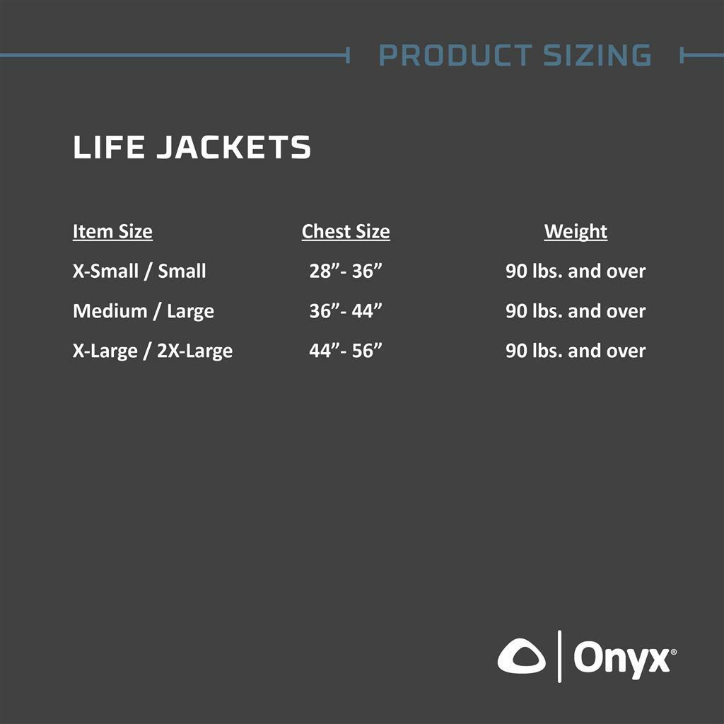 Onyx MoveVent Torsion Adult XL/2XL Life Jacket Vest, Red, Absolute Outdoors
