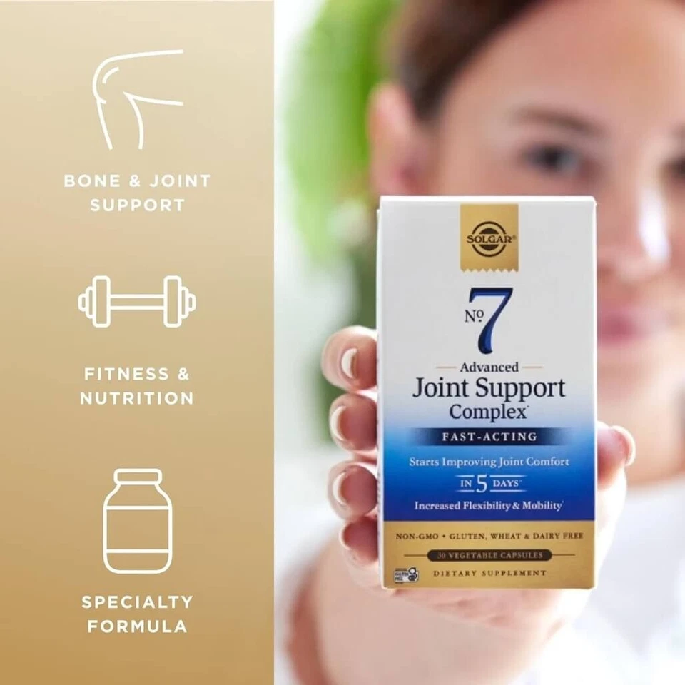 Solgar Nº 7 Soporte Articular (90 Cápsulas Vegetales) Foto 3 de 4
