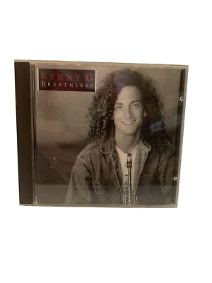 Kenny G Breathless CD Album Arista 1992  Jazz Instrumental Saxophone