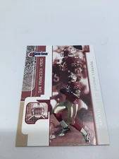 2001 Fleer Game Time Football Card #8 Terrell Owens 