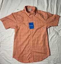 Columbia Shirt Men  s Size Small Plaid Rapid Rivers II Short Sleeve Button Up