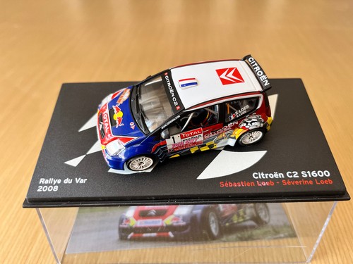 CITROEN C2 S1600 SEBASTIAN LOEB-SEVERINE LOEB RALLYE DU VAR 2008 1:43 ALTAYA - Imagen 2 de 5