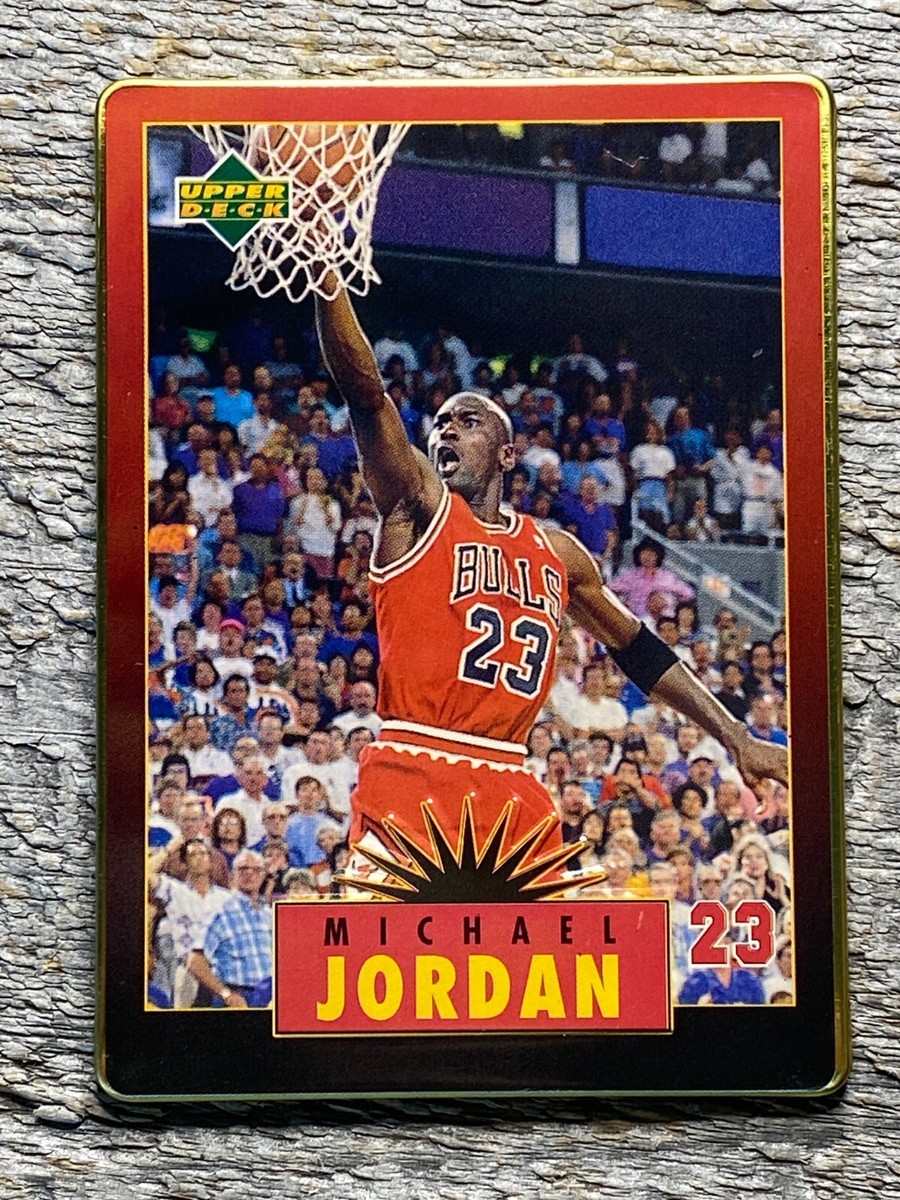 1996-97 Upper Deck Basketball MIchael Jordan All Metal Card #2