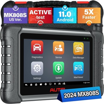 2025 New MaxiCheck MX808S AS MK808S Full Bidirectional Scanner Tool 36+ Service