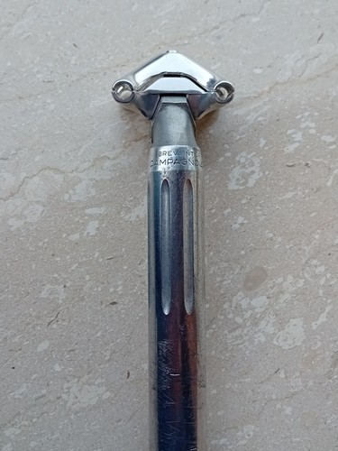 Vintage Campagnolo Super Record Reggisella 25 Mm L'Eroica Colnago Bianchi - Foto 15 di 24