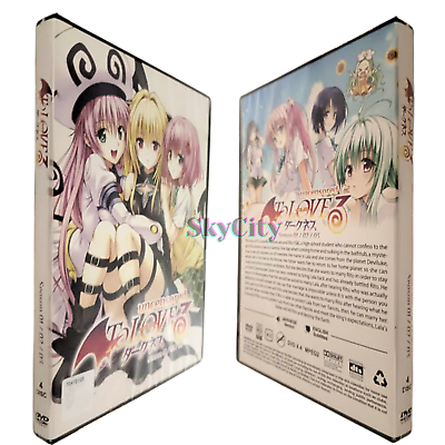 DVD Anime Uncensored To Love Ru Complete Season 1+2+3+4 (1-64 End)