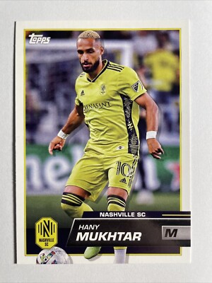 Topps MLS Hany Mukhtar 42 Nashville SC
