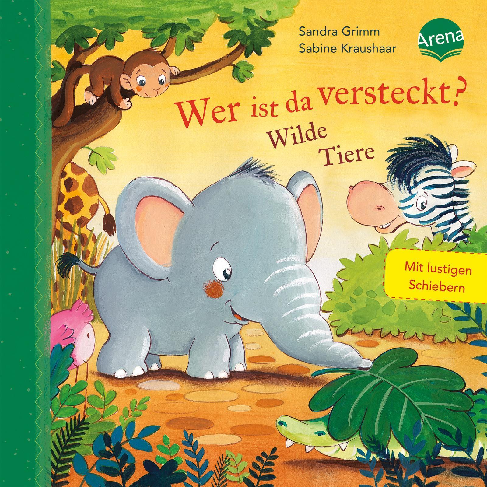 Thumbnail - Wer Ist Da Versteckt? Wilde Tiere, Sandra Grimm
