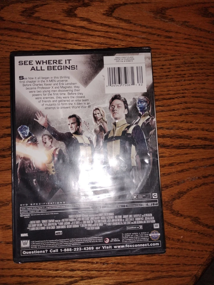 Spider-Man 2 Collector's Edition Gift Set & X-Men DVDs X-Men First class  - Image 3 of 4