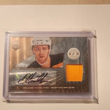 Panini Totally Certified Rookie Patch Autograph Dougie Hamilton /10 Bruins #216
