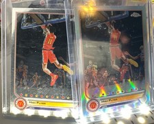 2022 Topps Chrome McDonald’s Boys  2 Card Lot High Flyers Base + Refractor 😬