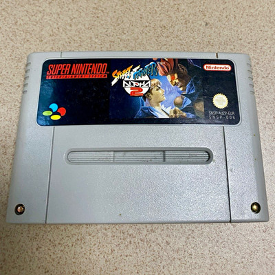 Street Fighter Alpha 2 Nintendo SNES Spielmodul PAL (Super Nintendo)