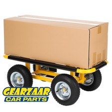Dolly Trolley Removal Cart, 20.5 cm Pneumatic Wheels, 540kg Load,Upgraded kit