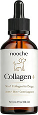 Nooche Collagen Drops for Dogs, 9-In-1 Advanced Collagen Supplement, Supports Jo