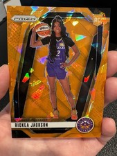 Rickea Jackson 2024 Prizm WNBA Image Variation Orange Ice SP RC Sparks 144 🔥