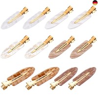 12 StüCk Keine Biegung Haarspangen - Haarclips, Nahtlose Haarspangen, Make Up